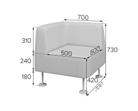 Модуль угловой СМ-У Смарт MVK images