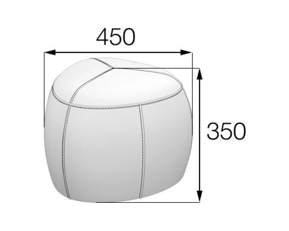 Пуф СТ-50 Стоун MVK