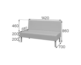 Модуль 2-местный высокий U2H Юнит MVK images