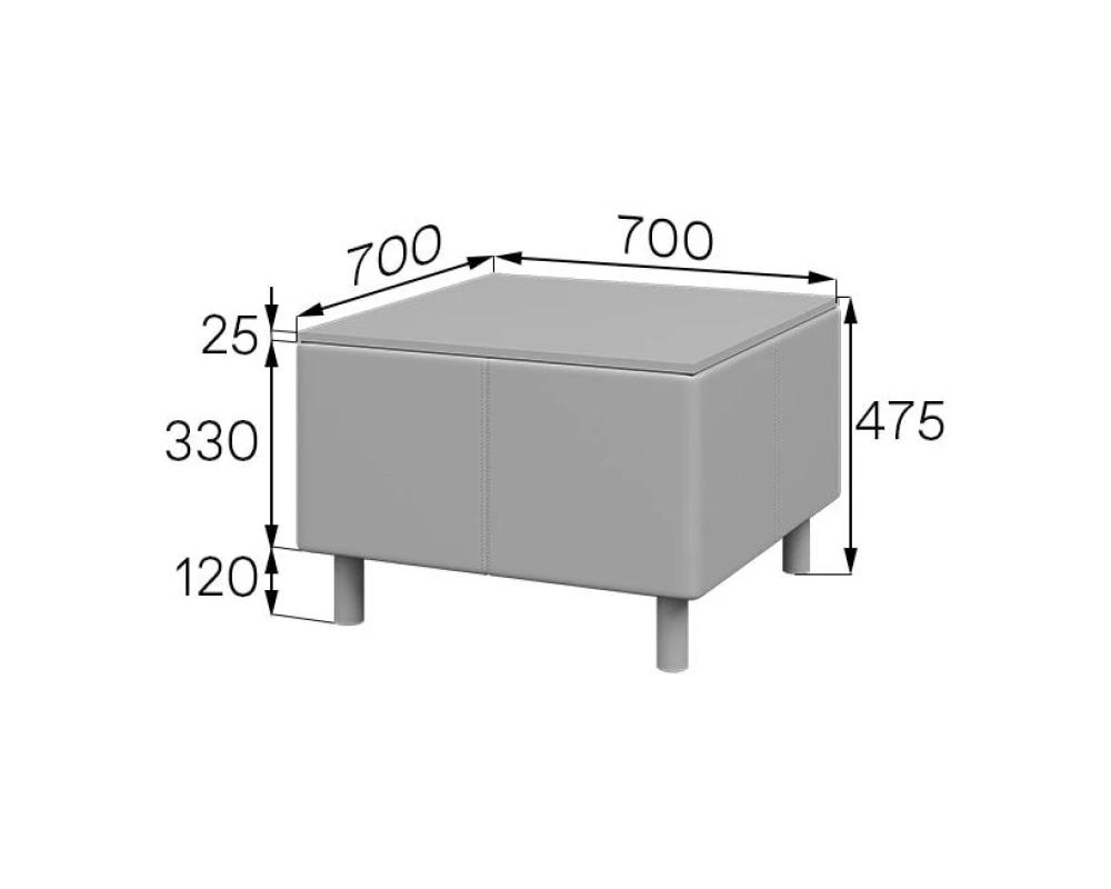 Стол U-t2 Юнит MVK