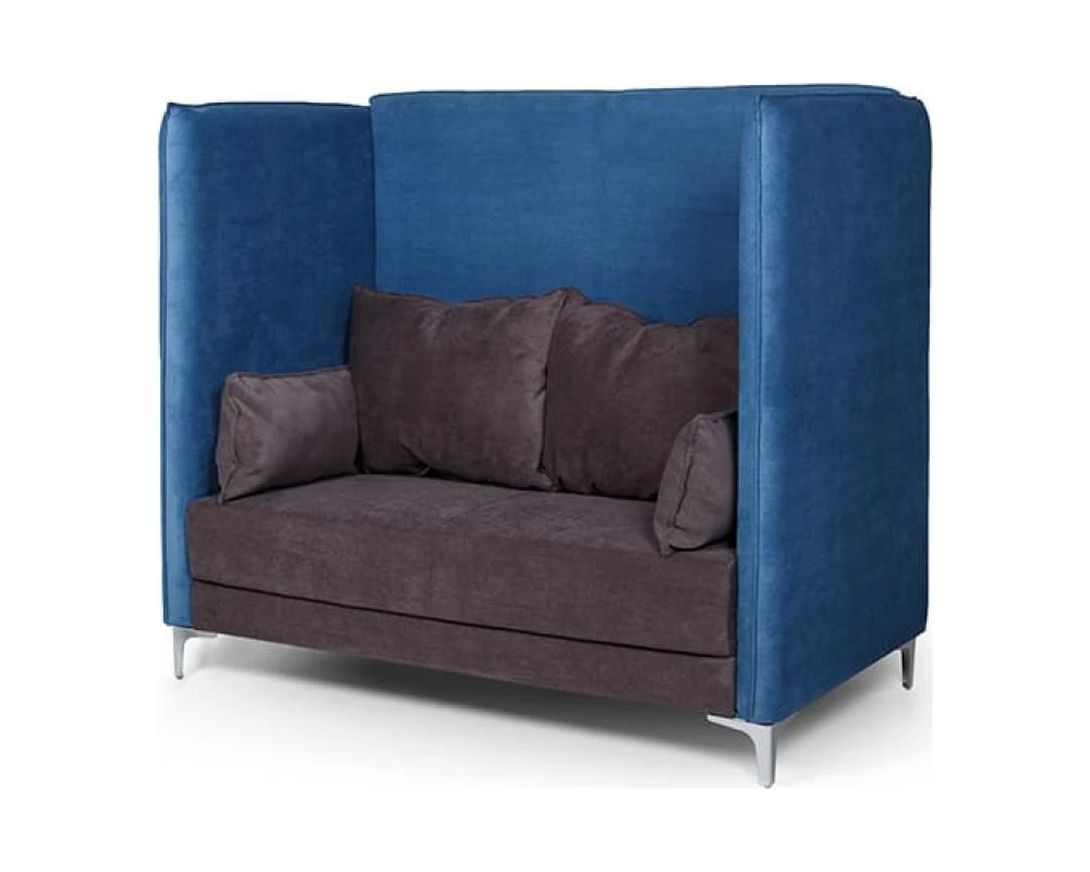 2-х местный диван высокий Графит