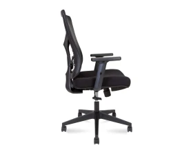 Кресло Norden Аспер LB / Asper LB черный пластик  Сетка/ Ткань, Черный images