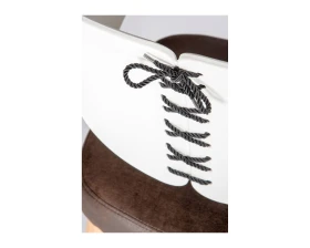 Стул Norden Кул / Cool Экокожа, Белый/Коричневый images