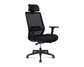 Кресло Norden Моно / Mono black Сетка/ Ткань, Черный images