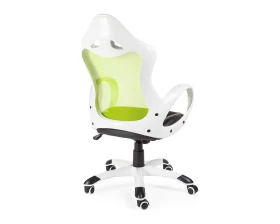 Кресло Norden Тесла Сетка/ Ткань, Зеленый/Черный images