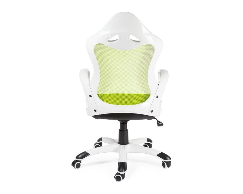 Кресло Norden Тесла Сетка/ Ткань, Зеленый/Черный