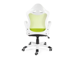 Кресло Norden Тесла Сетка/ Ткань, Зеленый/Черный images