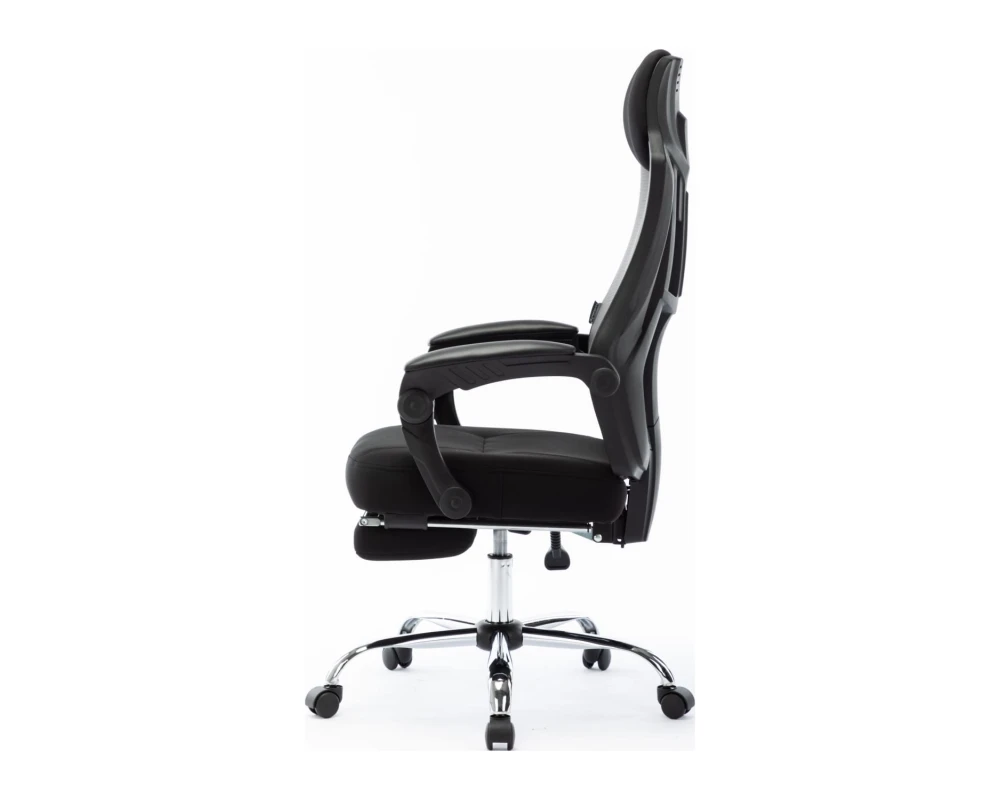 Кресло Norden 007 Нью / 007 NEW / черный пластик Сетка/Ткань, Черный