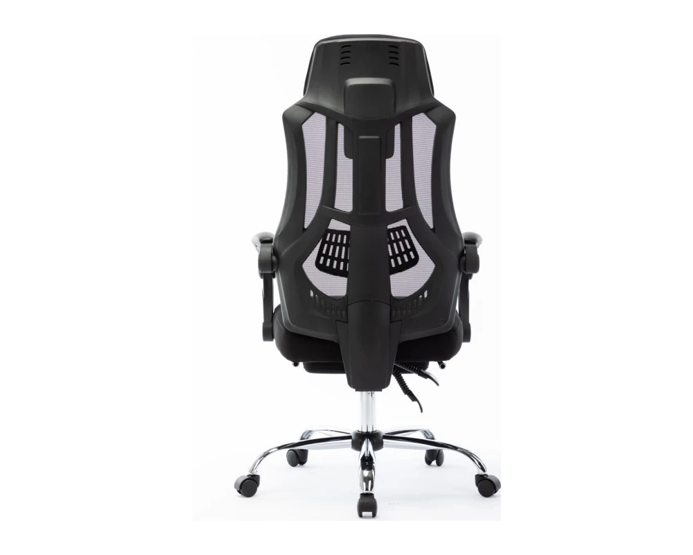 Кресло Norden 007 Нью / 007 NEW / черный пластик Сетка/Ткань, Черный