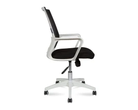 Офисное кресло Norden Бит LB white Сетка/Ткань, Черный images