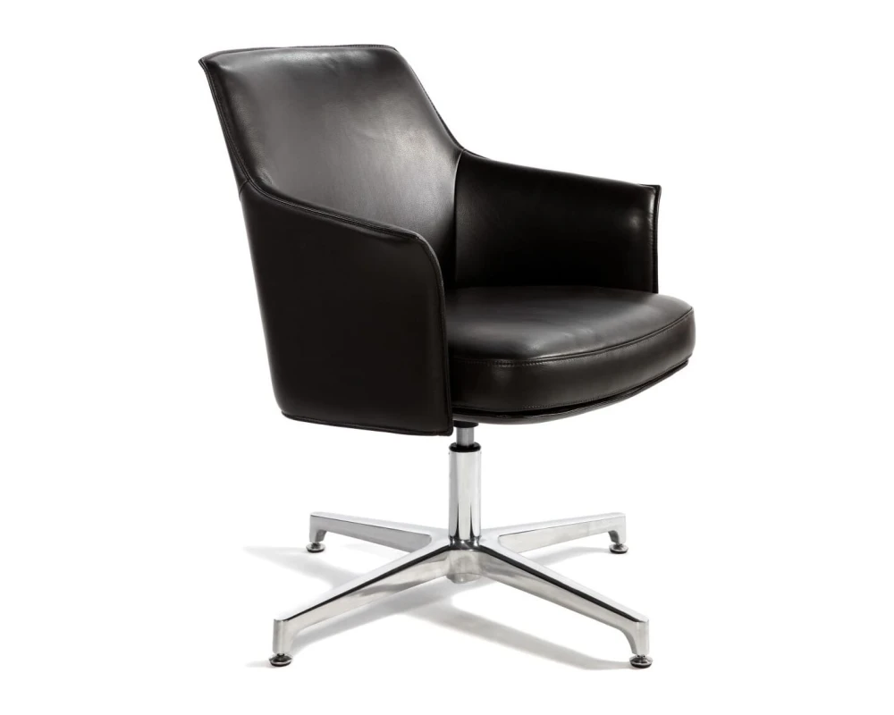 Кресло Norden Бордо CF Экокожа, Черный