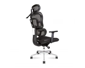 Кресло Norden Ergo M Сетка/Ткань, Черный images