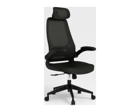 Кресло Norden Фоджа Сетка/Ткань, Черный images