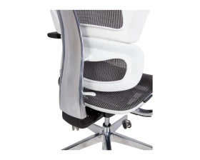 Кресло Norden Хироу / Hero white Сетка, Серый images