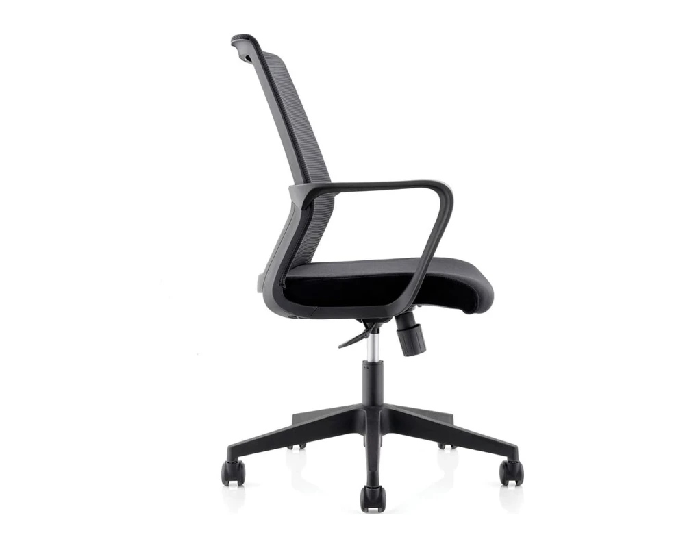 Кресло Norden Интер LB Сетка/Ткань, Черный