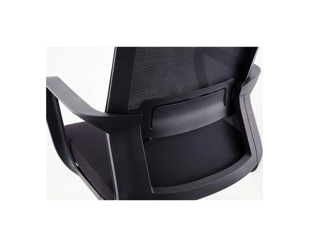 Кресло Norden Интер LB Сетка/Ткань, Черный