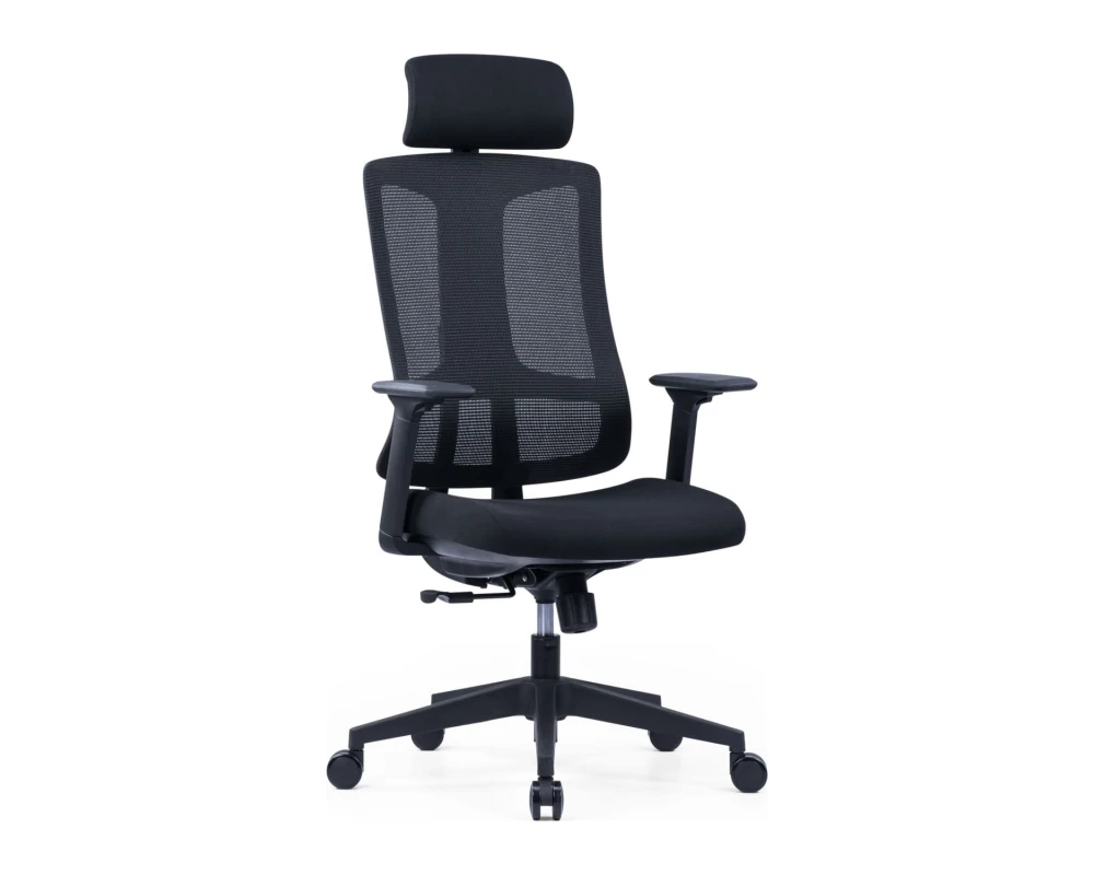 Кресло Norden Линц / Linz Сетка/Ткань, Черный