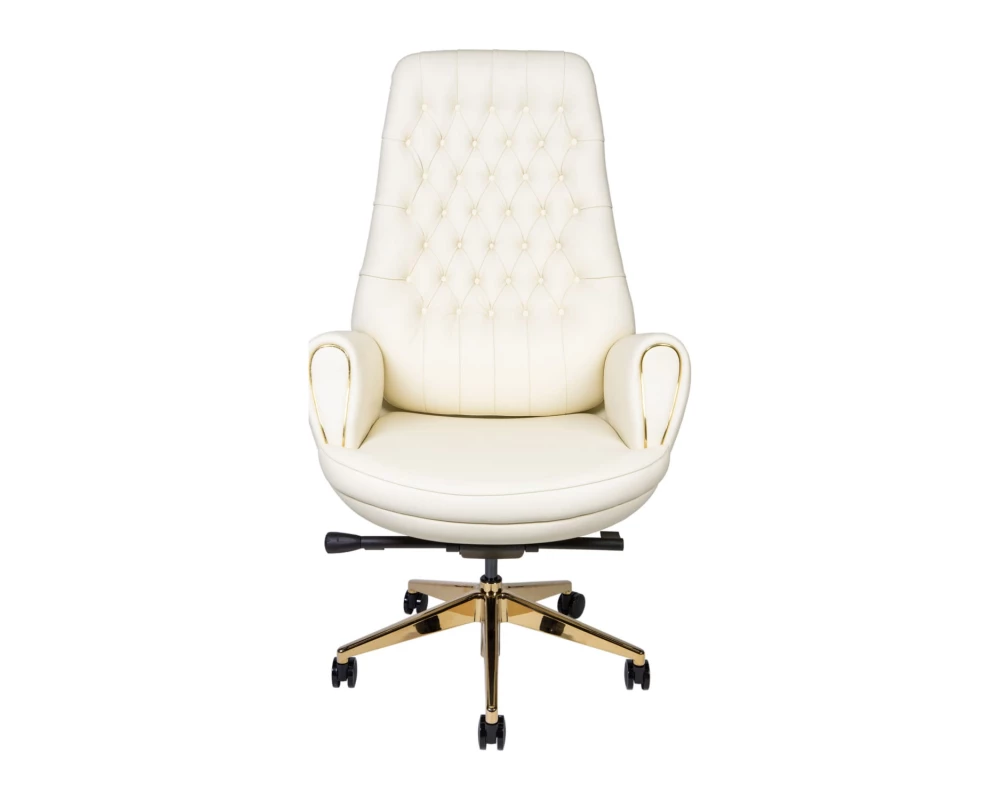 Кресло Norden Моцарт Натуральная кожа, Айвори