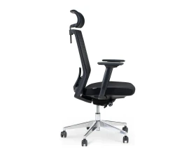 Кресло Norden Партнер aluminium Сетка/Ткань, Черный images