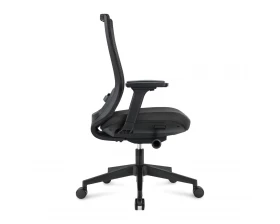 Кресло Norden Руби блэк / Ruby black LB Сетка/Ткань, Черный images