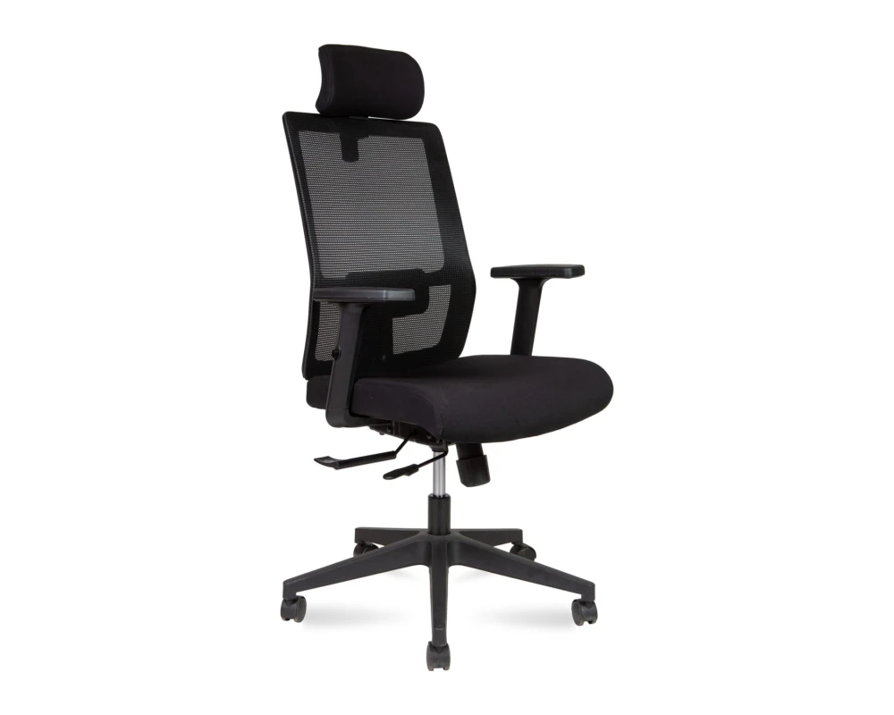 Кресло Norden Тэхо / Techo Сетка/Ткань, Черный