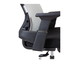 Кресло Norden Тэрра / Terra LB Сетка/Ткань, Черный/Серый images