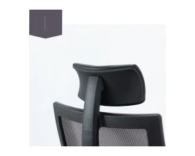 Кресло Norden Вог алюминюм / Vogue aluminium Сетка/Ткань, Черный images