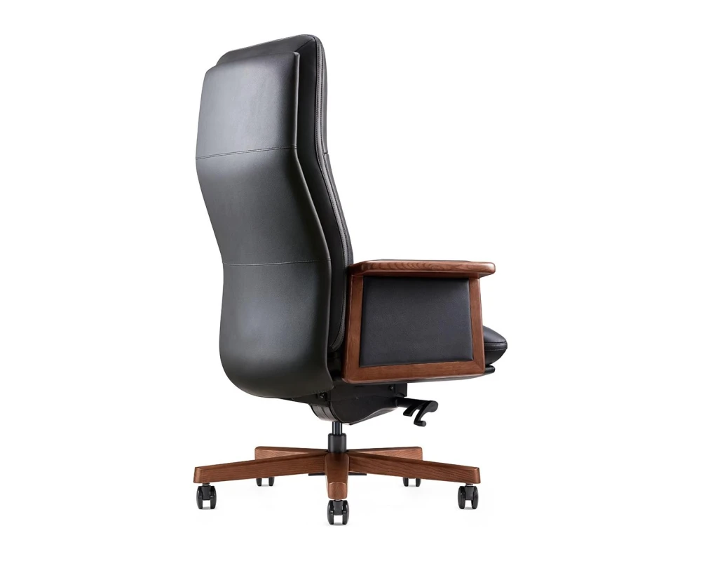 Кресло Norden Вивальди  / Vivaldi Натуральная кожа, Черный