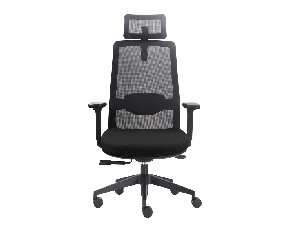 Кресло Norden Cross Сетка/Ткань, Черный