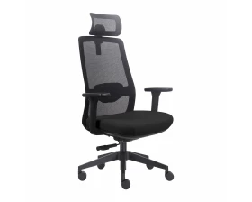 Кресло Norden Cross Сетка/Ткань, Черный images