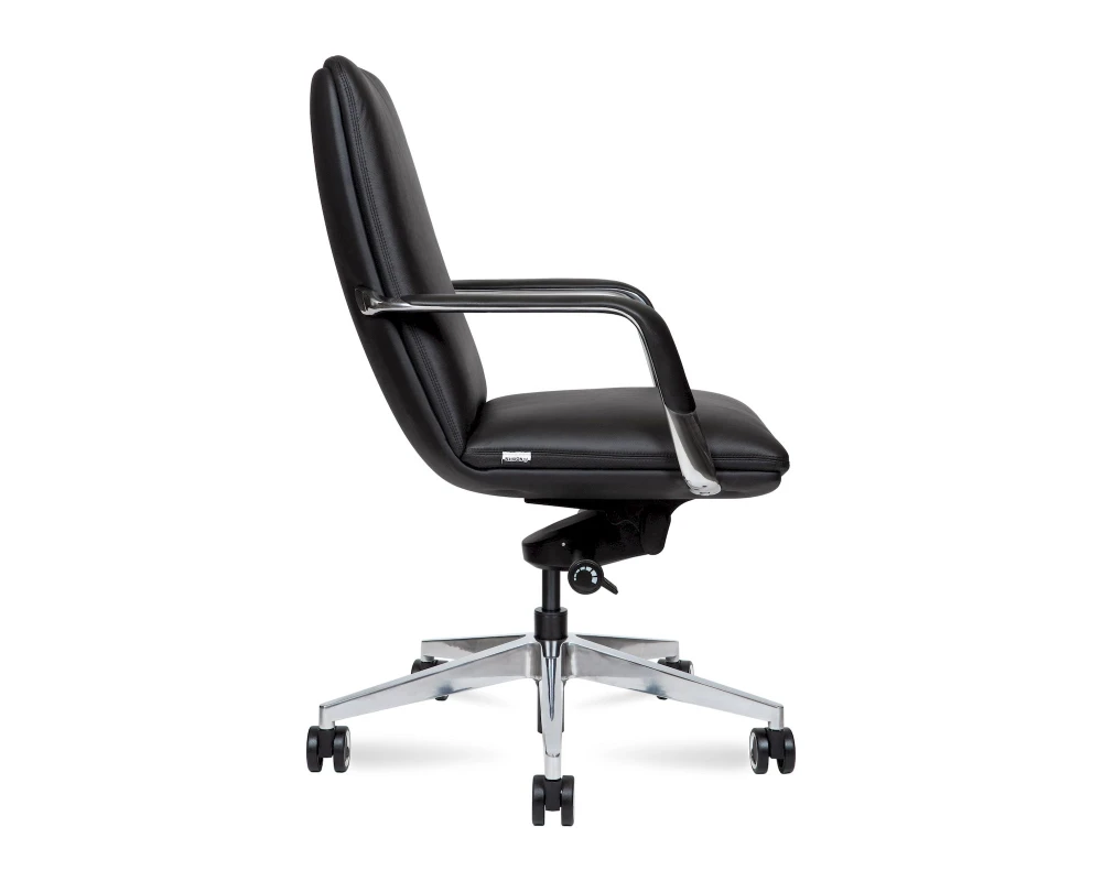 Кресло Norden Neo LB Натуральная кожа, Черный