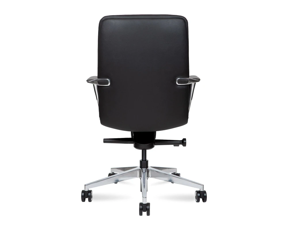 Кресло Norden Neo LB Натуральная кожа, Черный