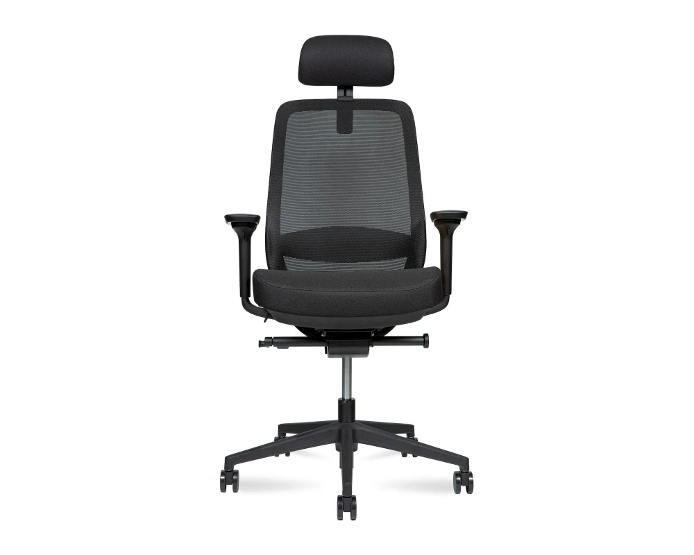 Кресло Norden Рум / Room Сетка/Ткань, Черный