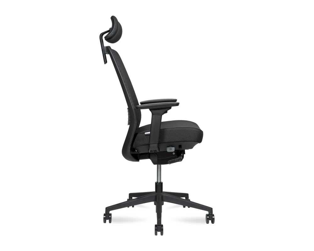 Кресло Norden Рум / Room Сетка/Ткань, Черный