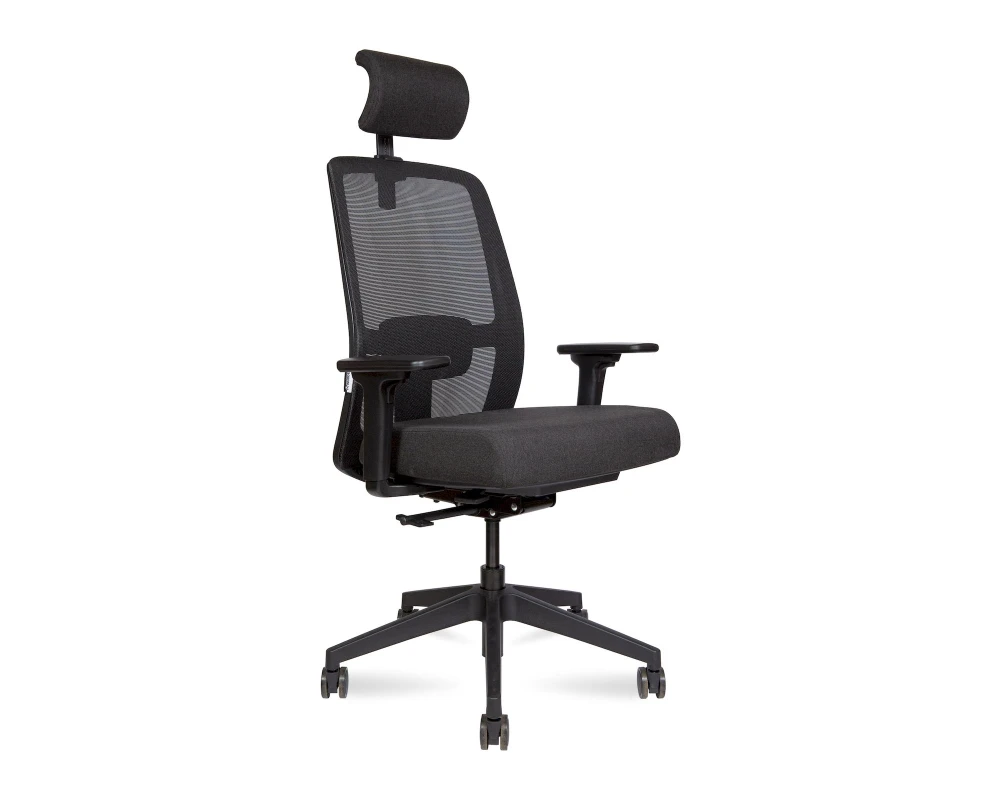 Кресло Norden Altai SL Сетка/Ткань, Черный