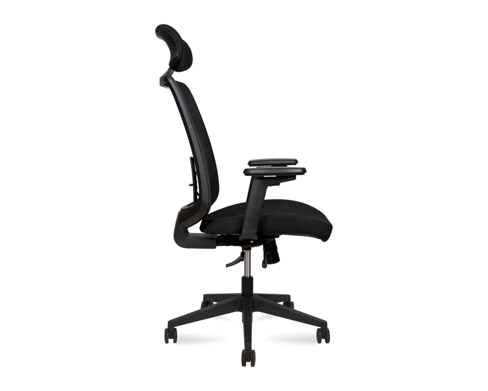 Кресло Norden Миллер / Miller Сетка/Ткань, Черный