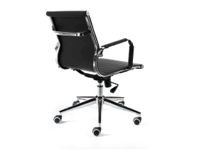 Кресло Norden Техно LB Натуральная кожа, Черный images