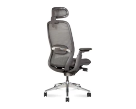 Кресло Norden Тэсла алюминюм / Tesla aluminium Сетка/Ткань, Серый images