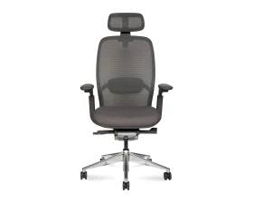 Кресло Norden Тэсла алюминюм / Tesla aluminium Сетка/Ткань, Серый images