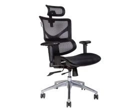 Кресло Norden Толедо люкс Сетка/Ткань, Черный images