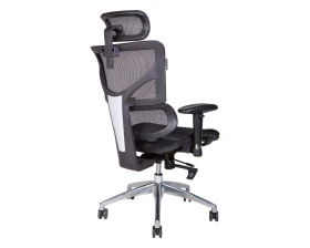 Кресло Norden Толедо люкс Сетка/Ткань, Черный images