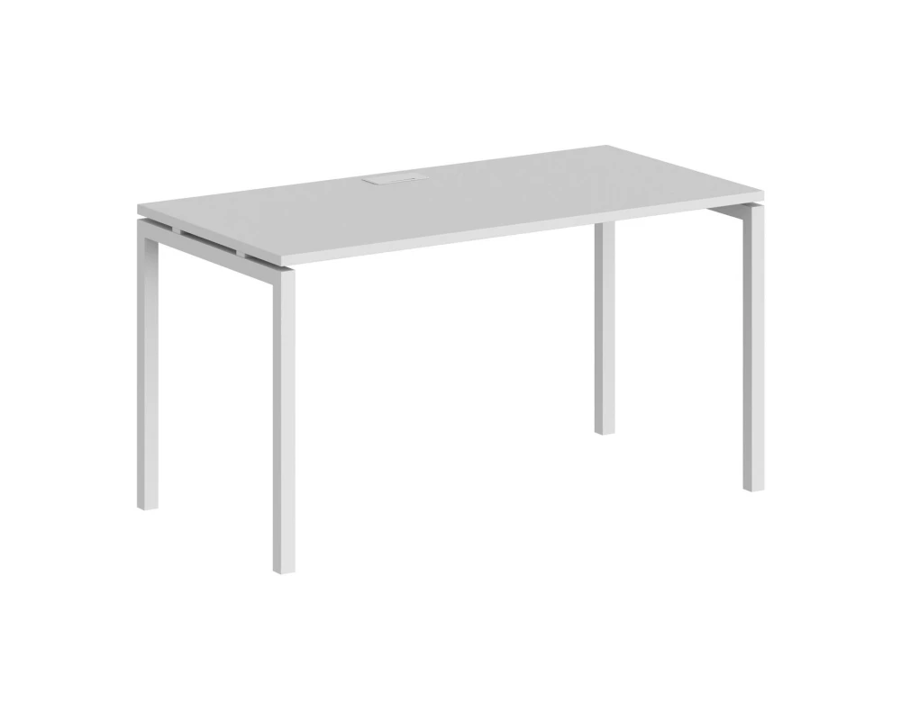 Стол 1600x800x750 профиль белый: 40x40 Сигма / Sigma Белый