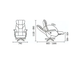 Кресло Relax Monarch images