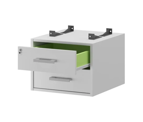 Тумба подвесная для столов на м/каркасе АМТ2-02Ц.60 Арго-М