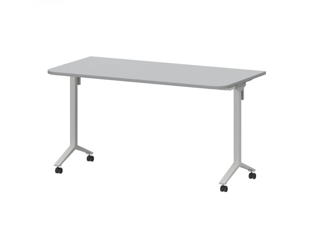 Стол мобильный складной радиусный МБ22-140.70Р 1400x700x750 Моби