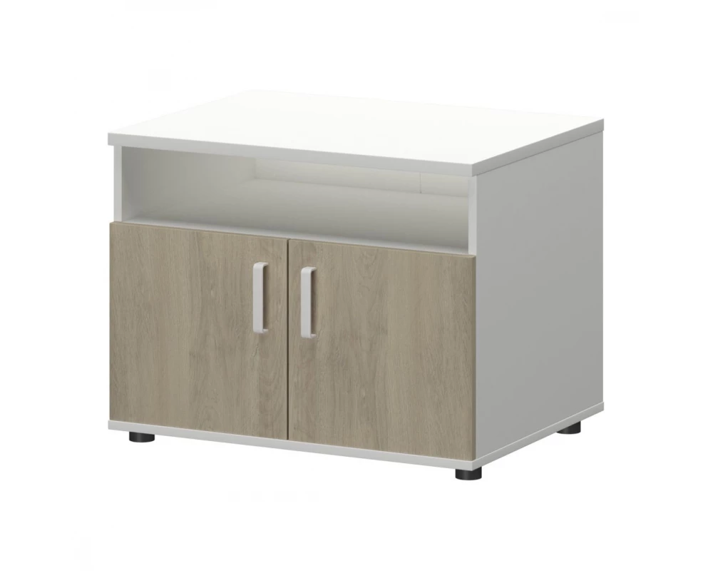 Тумба для оргтехники СМТ-2ДН Тип1 800x600x607 Смарт (pt)