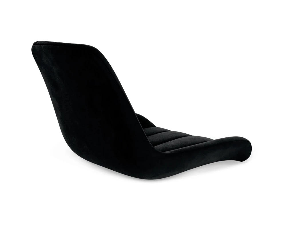Стул полубарный SHT-ST37/S148-1 Велюр, Ночное затмение/Черный муар