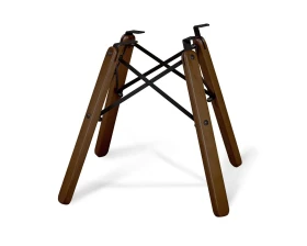 Стул SHT-ST29/S70 белый Пластик, Белый/Темный орех/Черный муар images