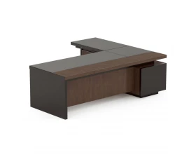 Стол для руководителя левый 2400x2000x750-1150 Larry 2 images
