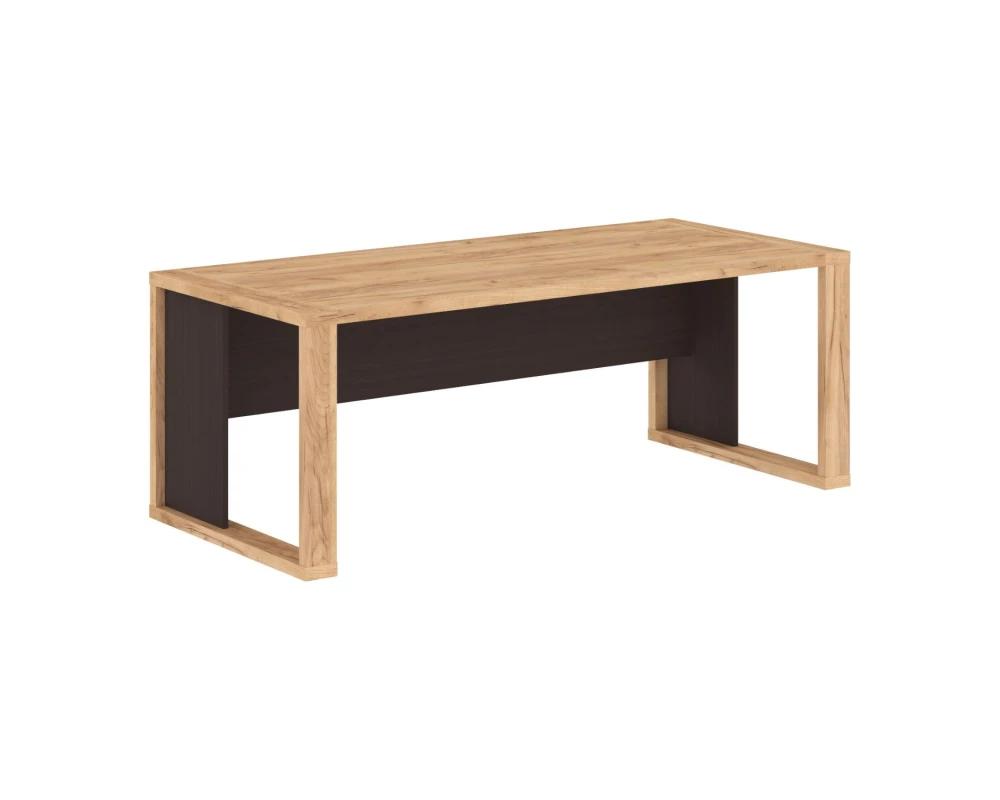 Стол руководителя с фронтальной панелью высотой 400мм 2000х900х750 Альто / Alto